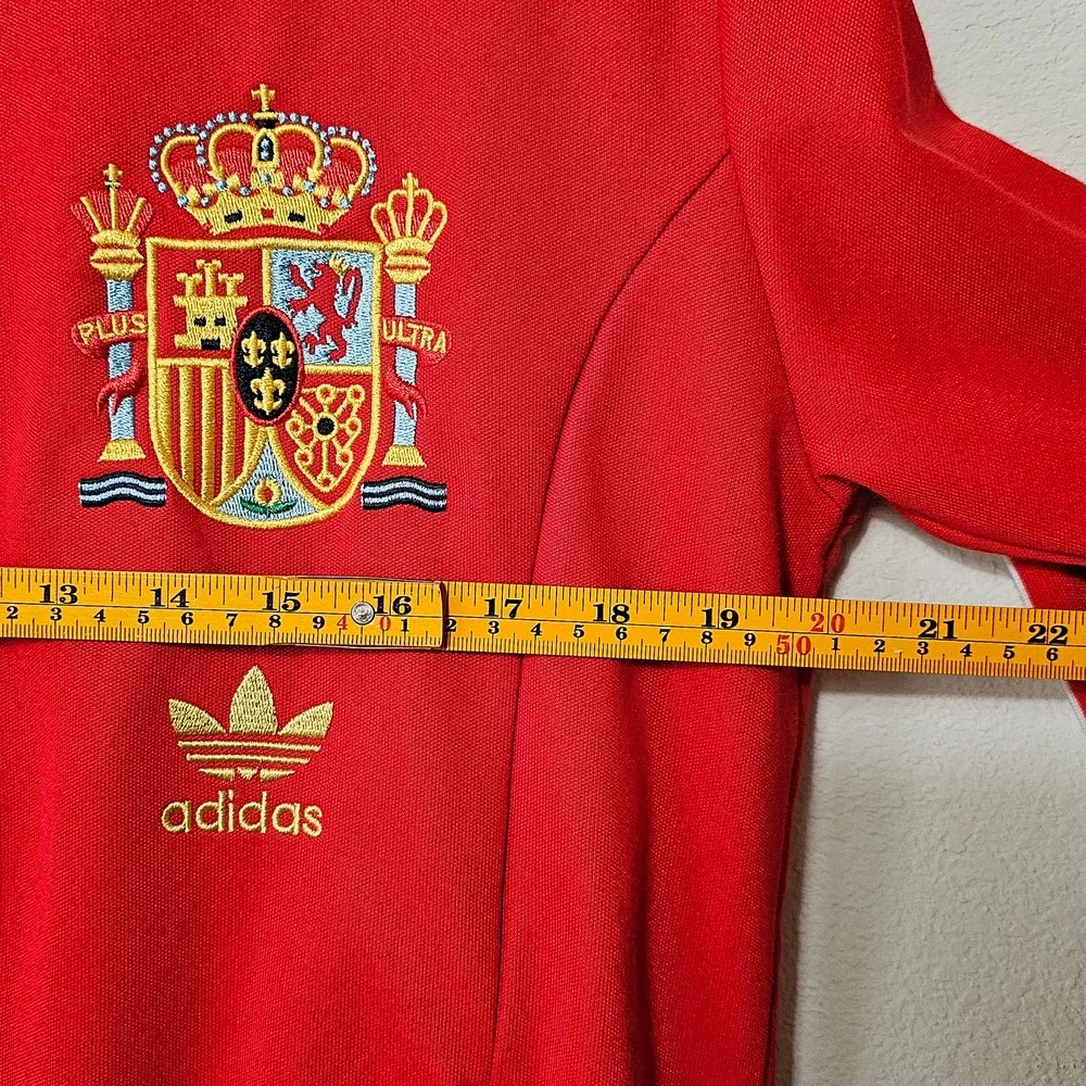 *RARE* ADIDAS Men's Spain Firebird World Cup Soccer Team Track Zip Jacket Sz M - Picture 14 of 15